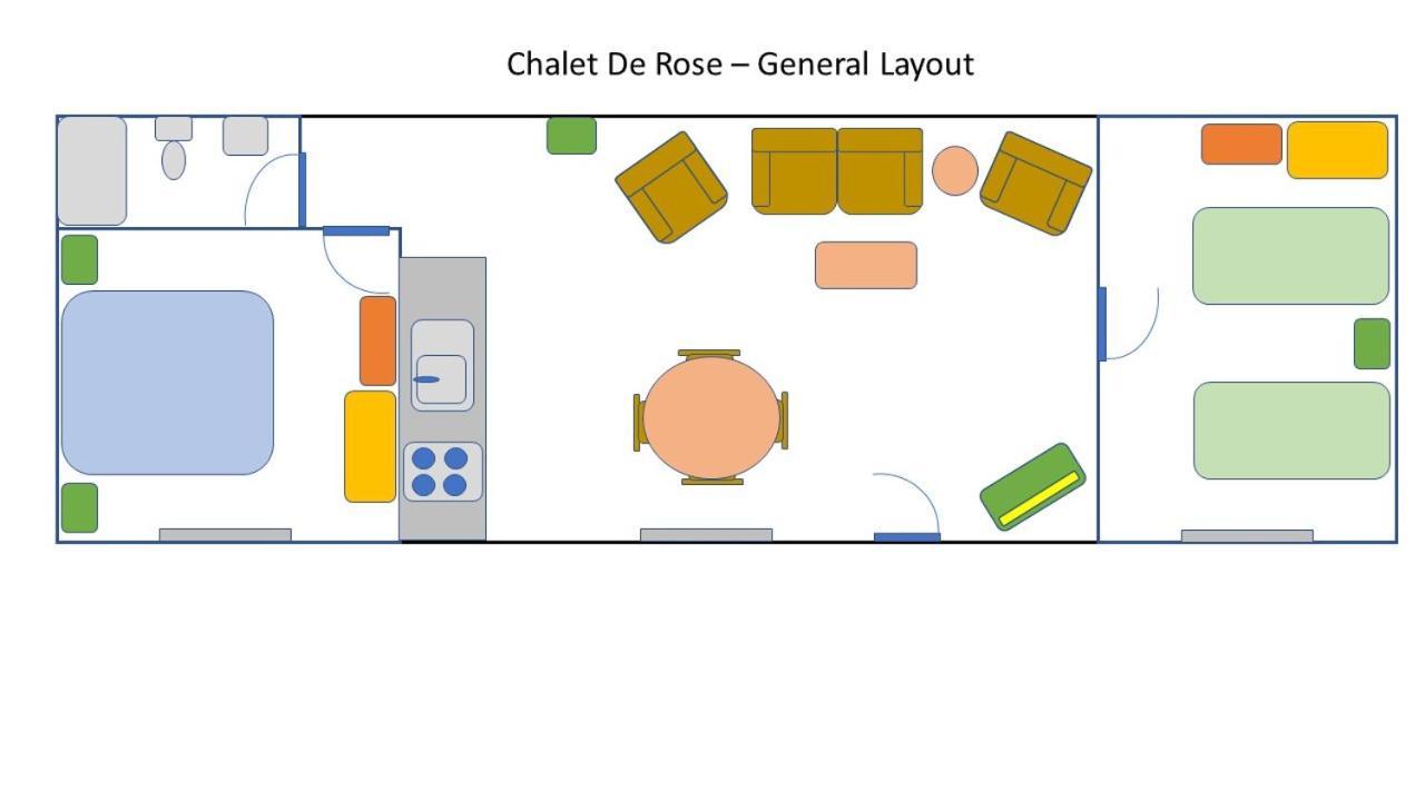 Chalet De Rose Villa Moutier-Malcard Eksteriør bilde